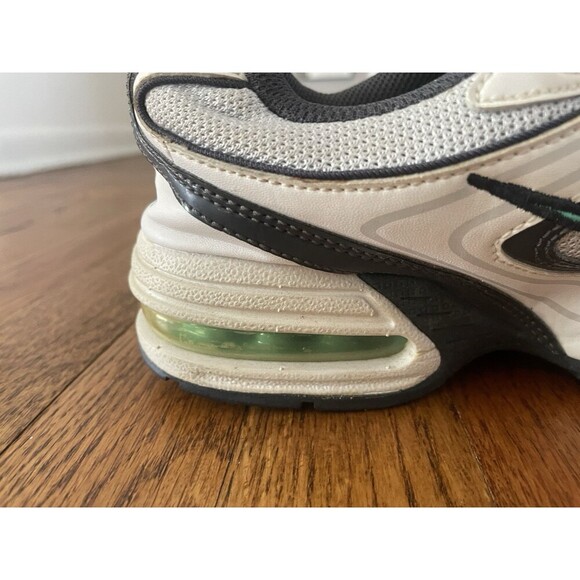 2009 Nike Air Max Turbulence IV Running Shoes Gray Teal Black 396642-001 Size 8 - Picture 12 of 16